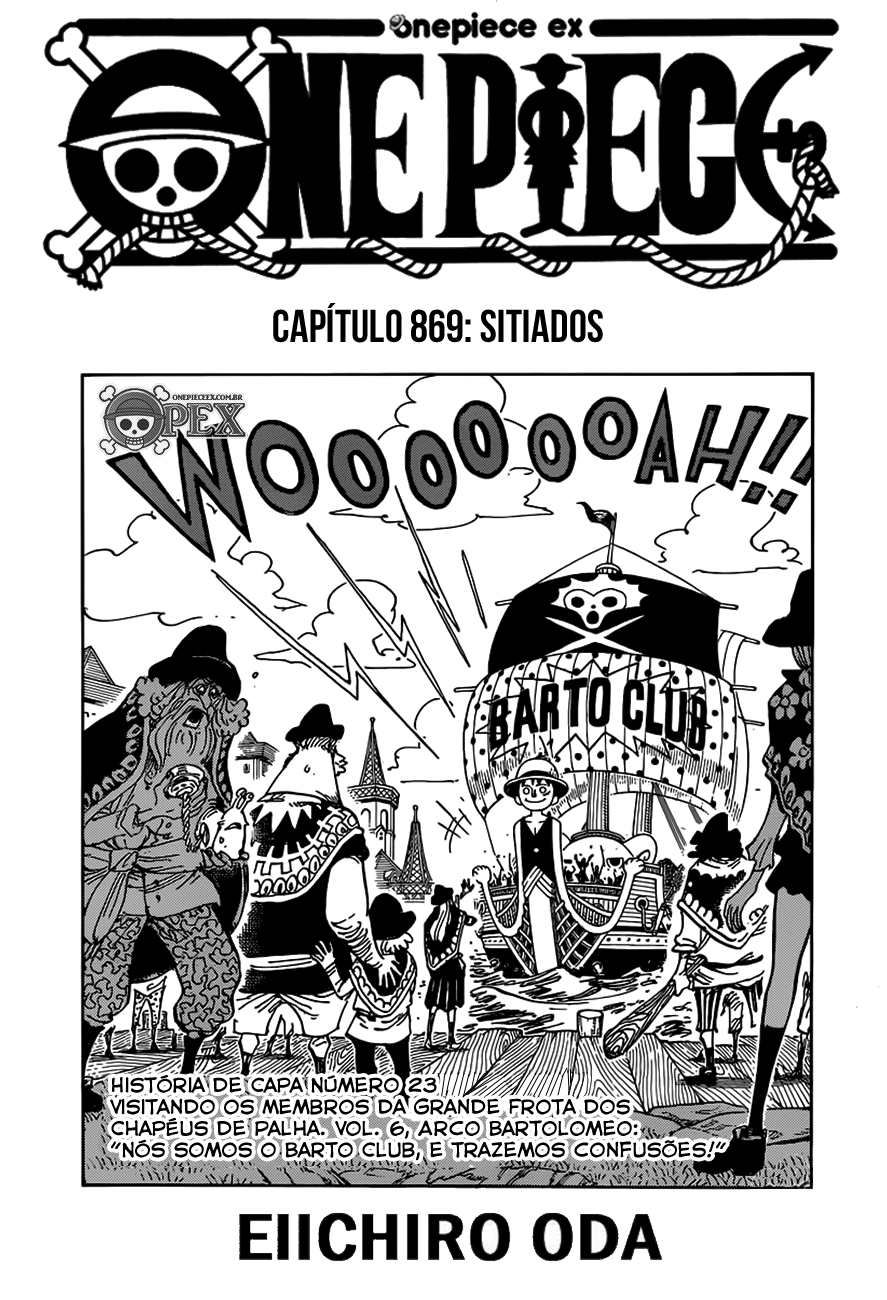 One Piece capítulo 869 página 1