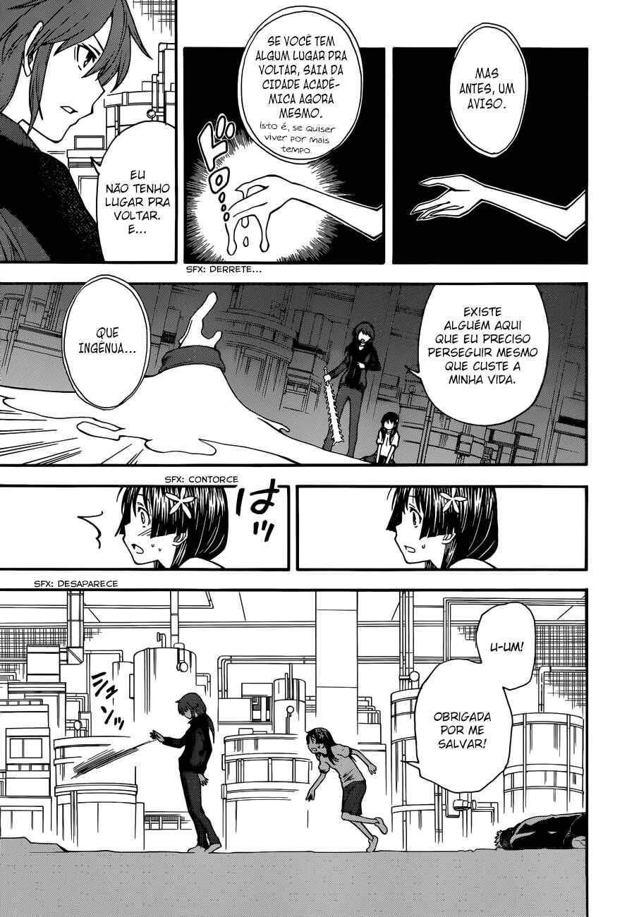 Toaru Majutsu no Index Gaiden: Toaru Kagaku no Railgun capítulo 59 página 6