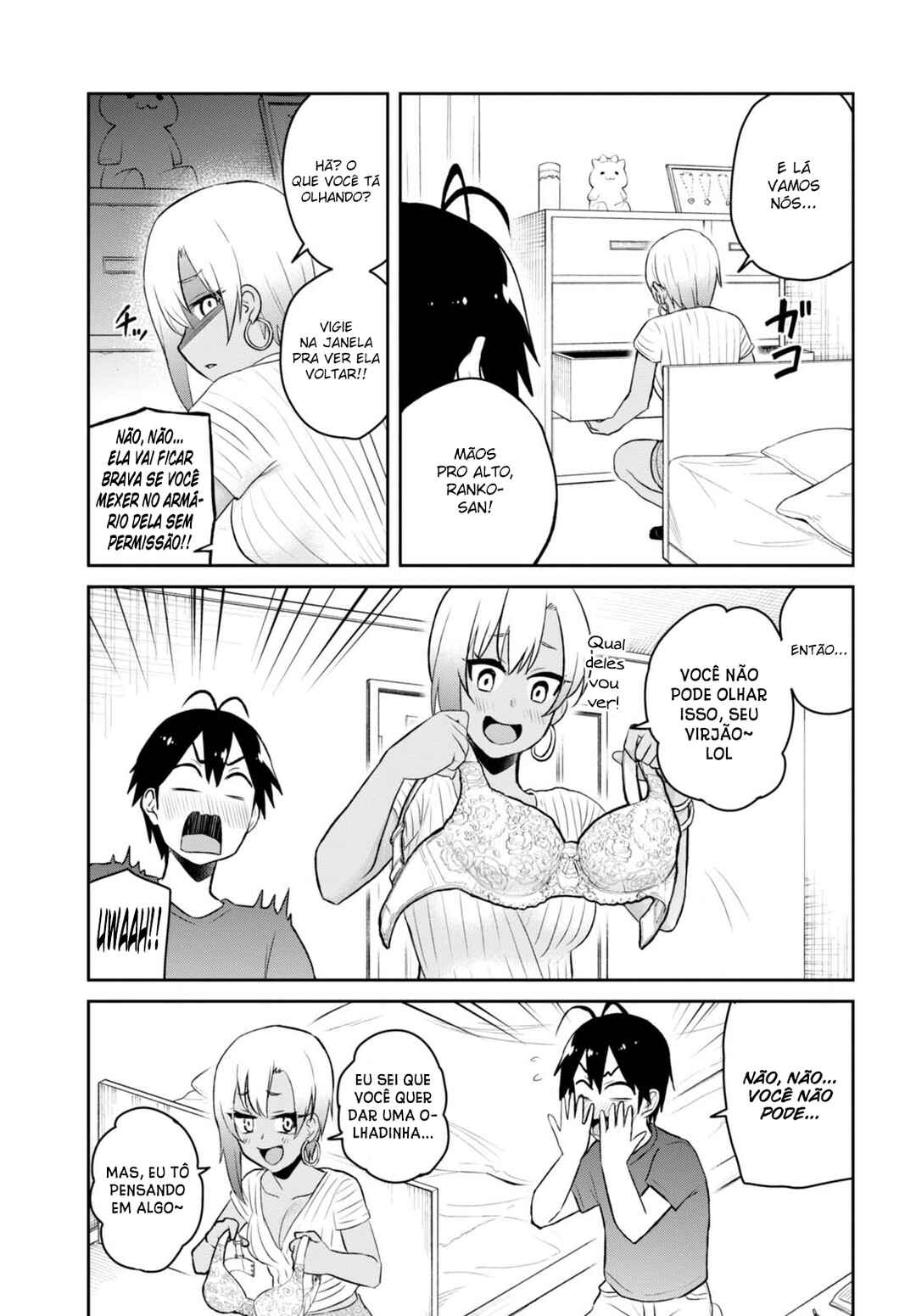 Hajimete no Gal capítulo 51 página 4