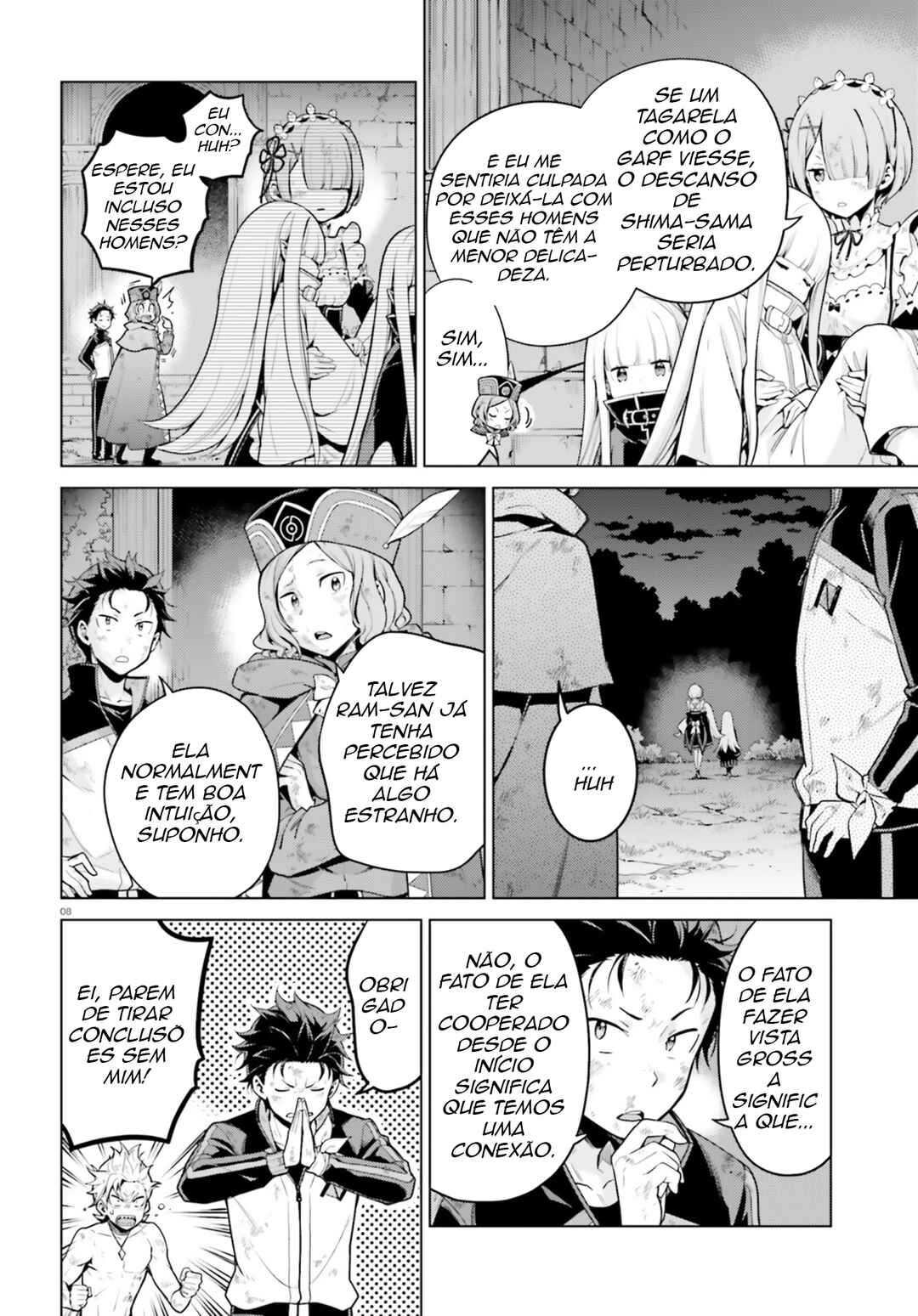 Re:Zero kara Hajimeru Isekai Seikatsu: Dai 4-shou—Seiiki to Gouyoku no Majo capítulo 57 página 8
