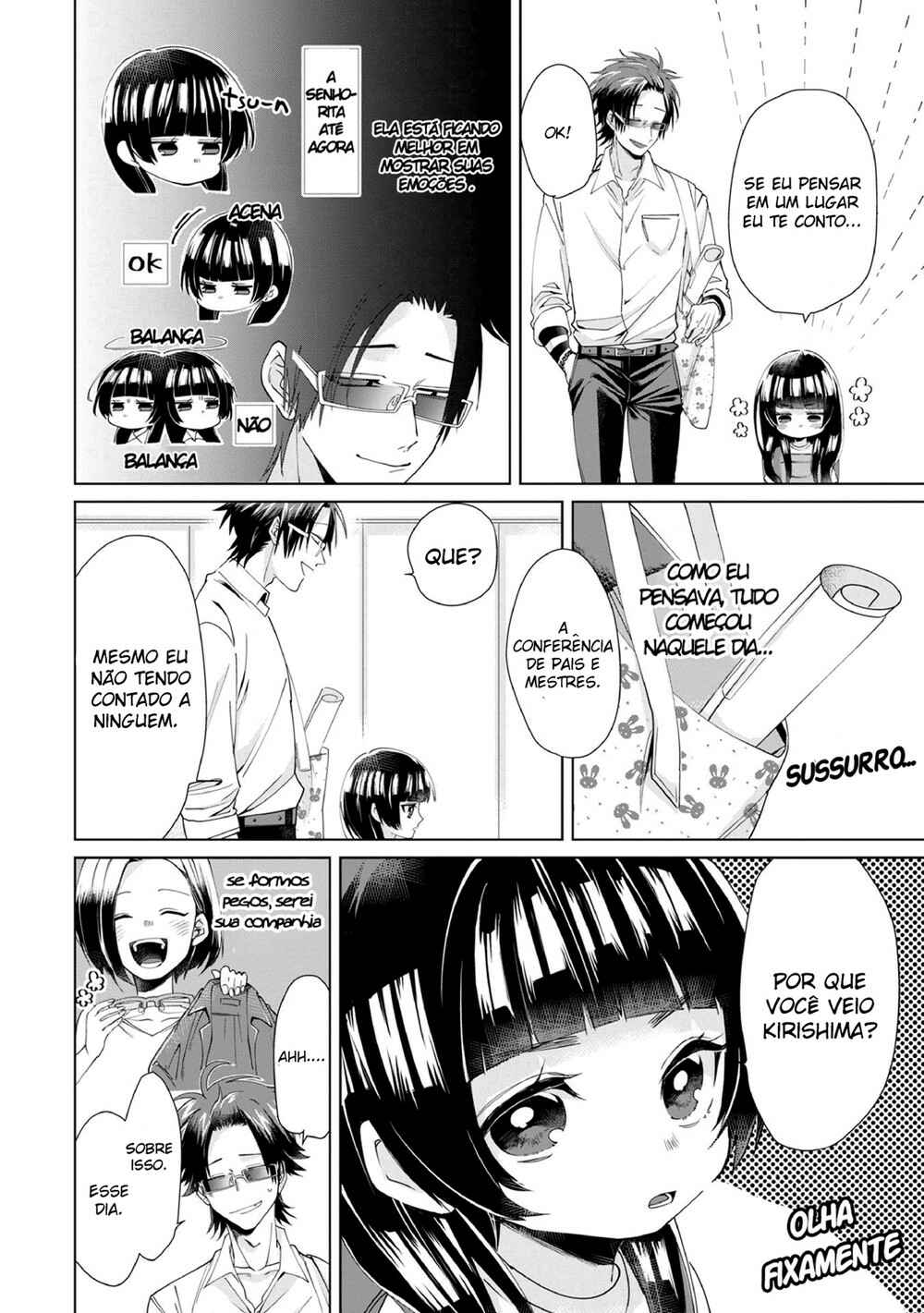 Kumichou Musume to Sewa-gakari capítulo 5 página 3
