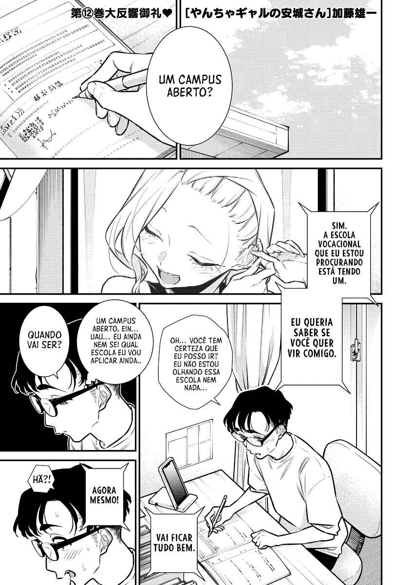 Yancha Gal no Anjou-san capítulo 157 página 3