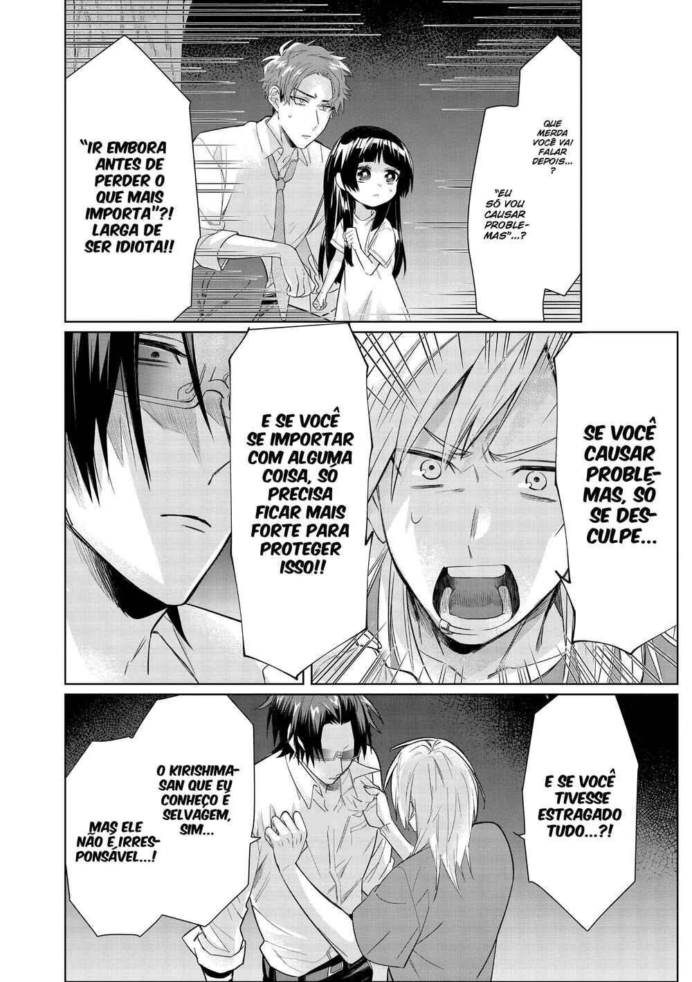 Kumichou Musume to Sewa-gakari capítulo 34 página 9