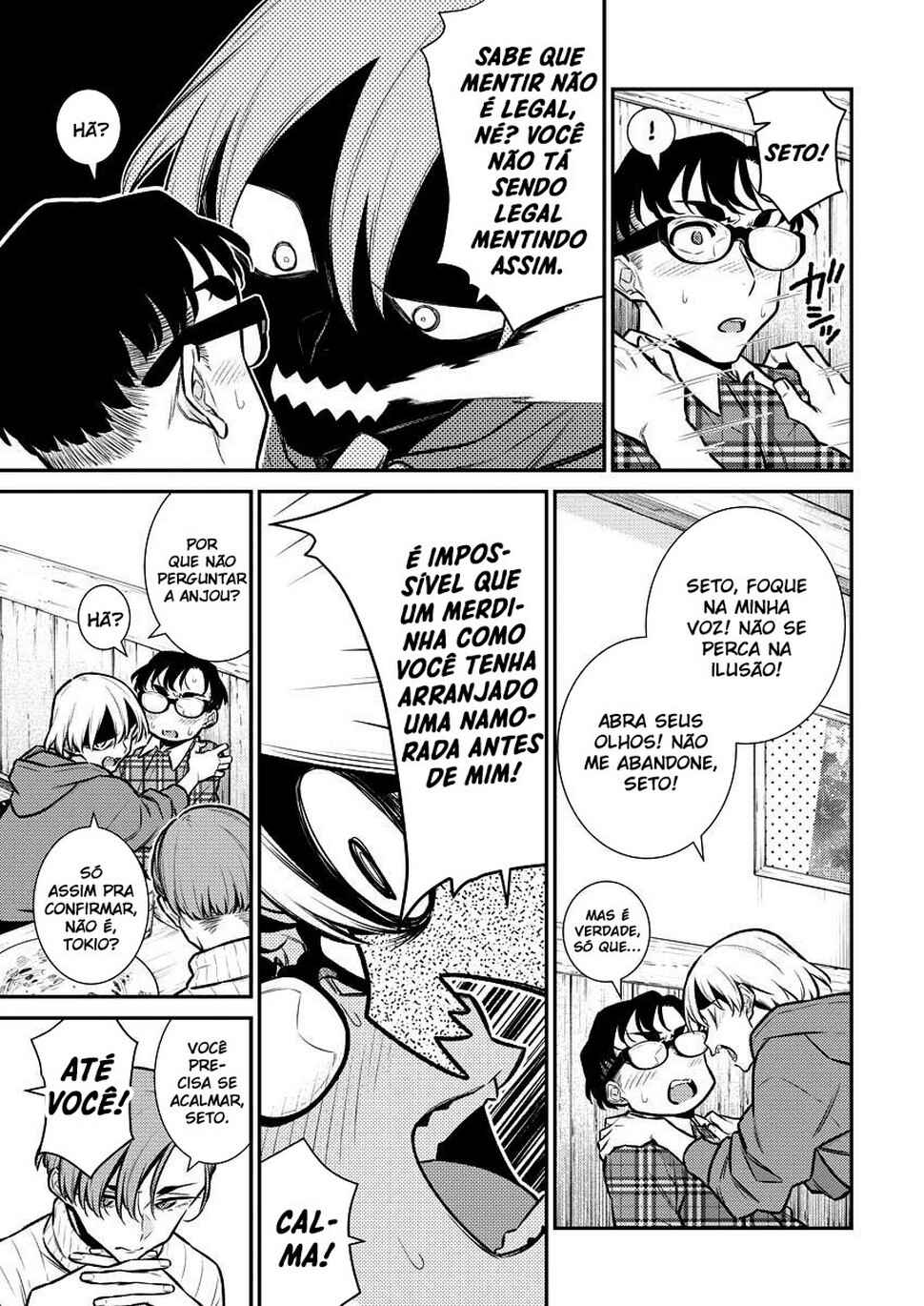 Yancha Gal no Anjou-san capítulo 119 página 8
