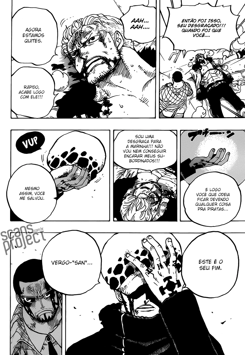 One Piece capítulo 690 página 13