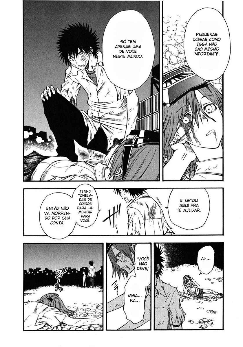 Toaru Majutsu no Index Gaiden: Toaru Kagaku no Railgun capítulo 36 página 10