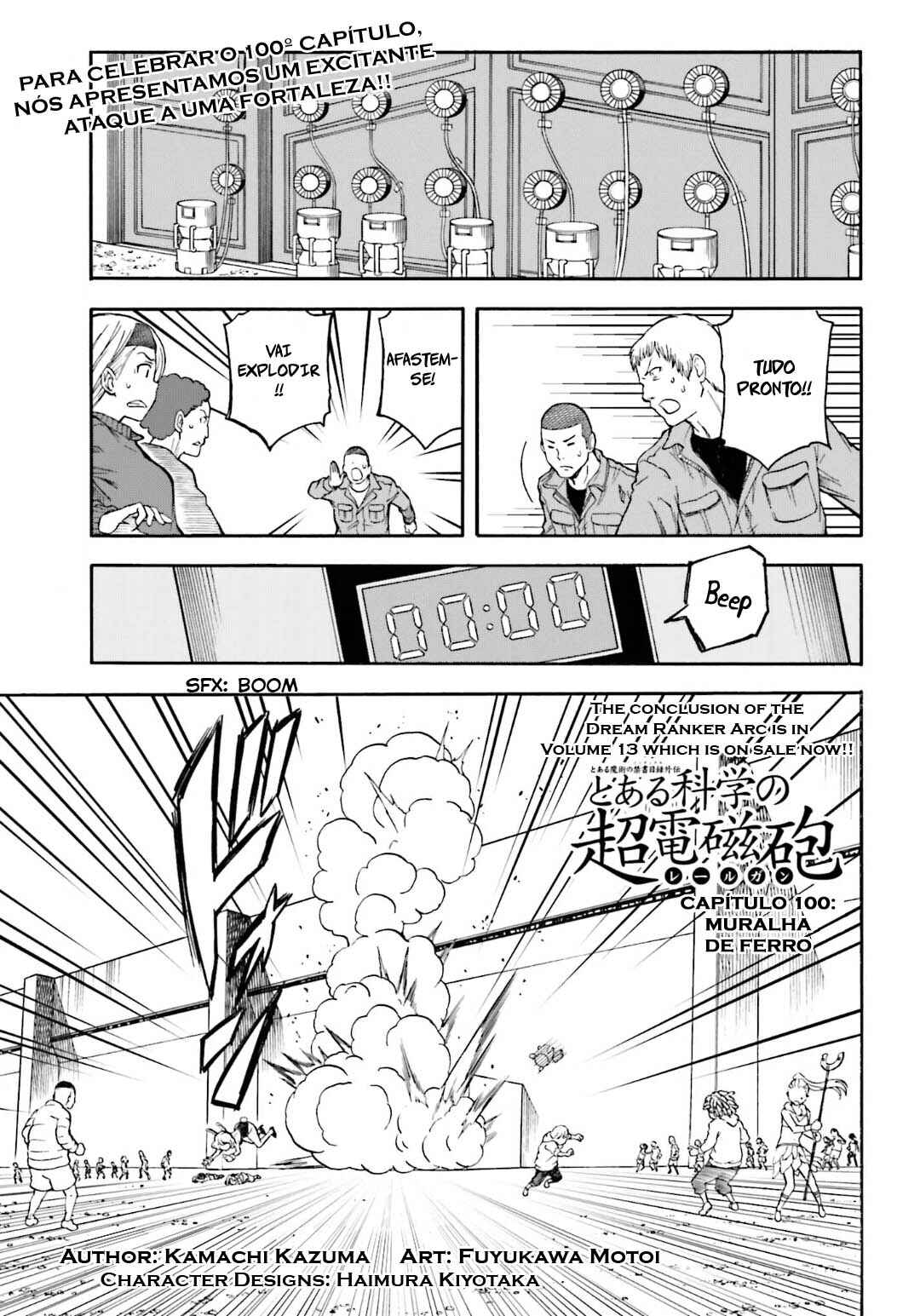 Toaru Majutsu no Index Gaiden: Toaru Kagaku no Railgun capítulo 100 página 1