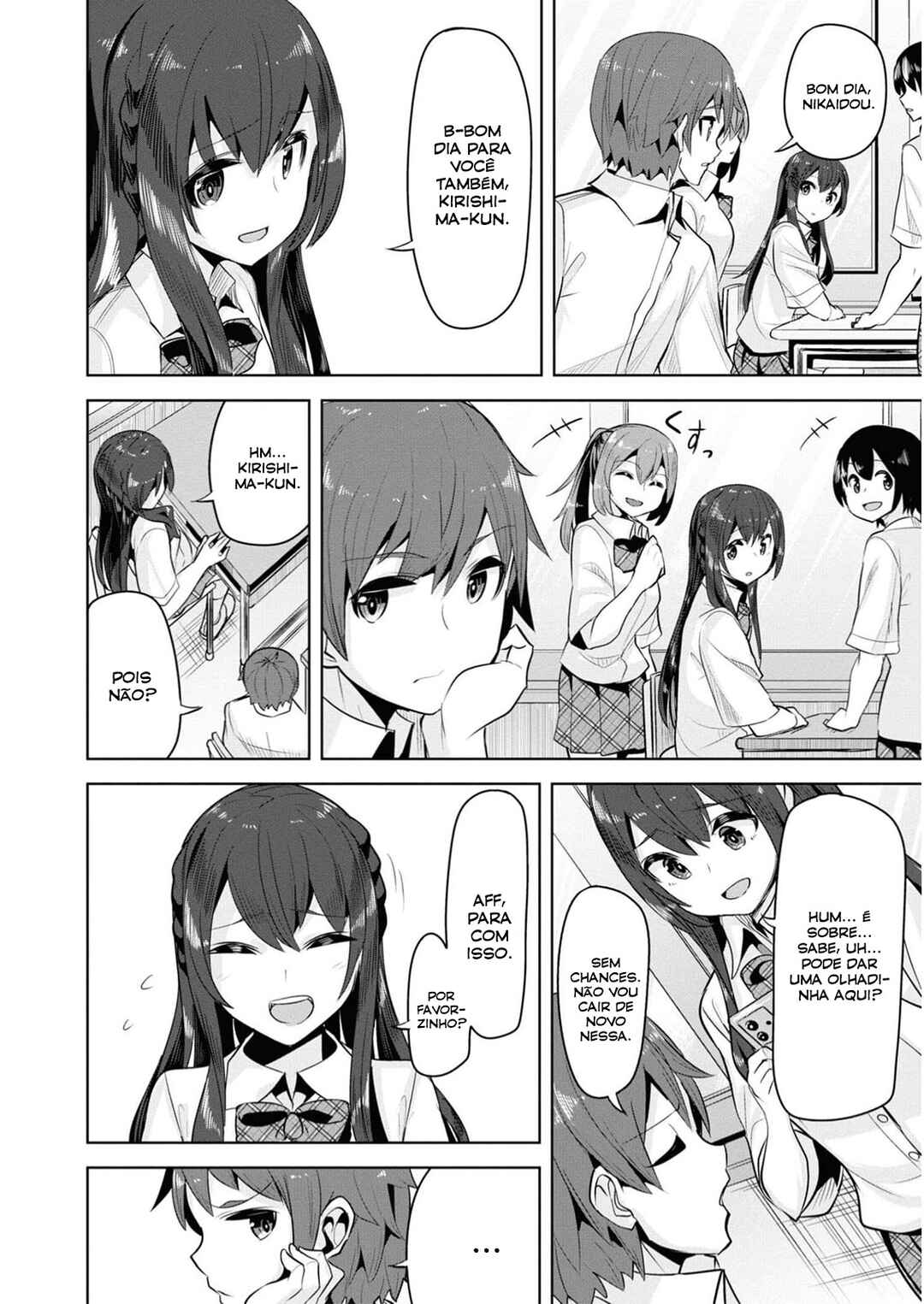 Tenkousaki no Seiso Karen na Bishoujo ga, Mukashi Danshi to Omotte Issho ni Asonda Osananajimi datta Ken capítulo 12 página 7