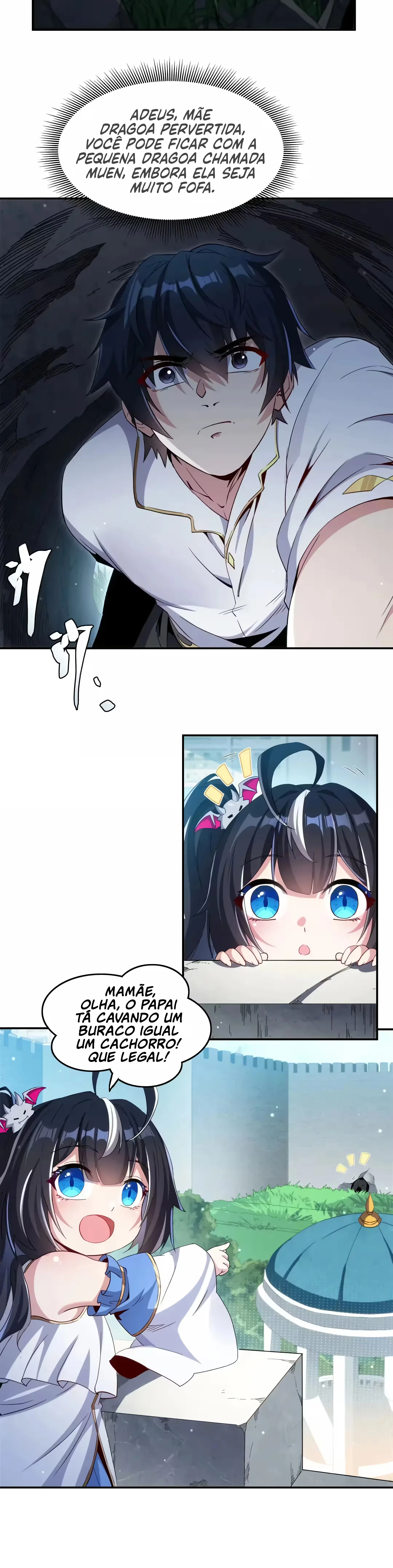 Shut Up, Evil Dragon! I don’t want to raise a child with you anymore capítulo 3 página 10