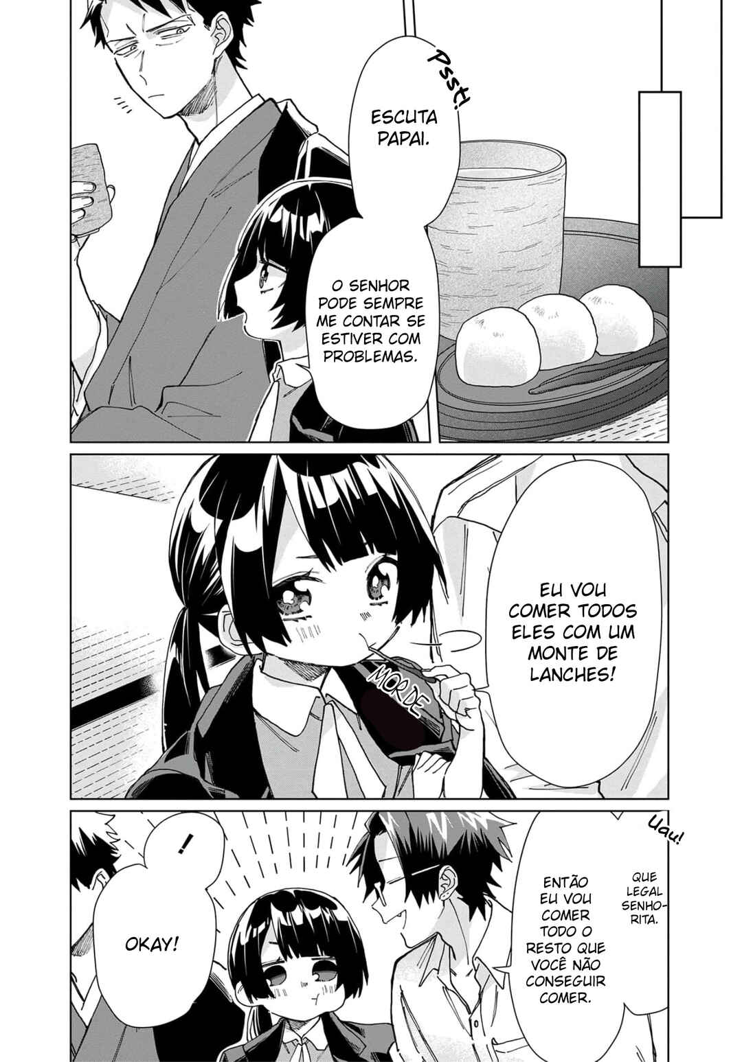 Kumichou Musume to Sewa-gakari capítulo 57 página 11
