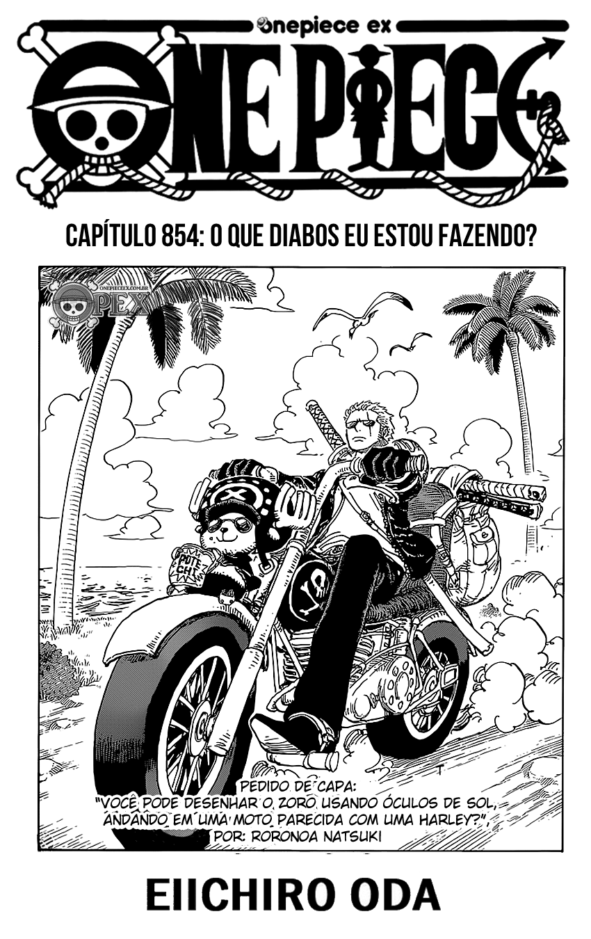 One Piece capítulo 854 página 1