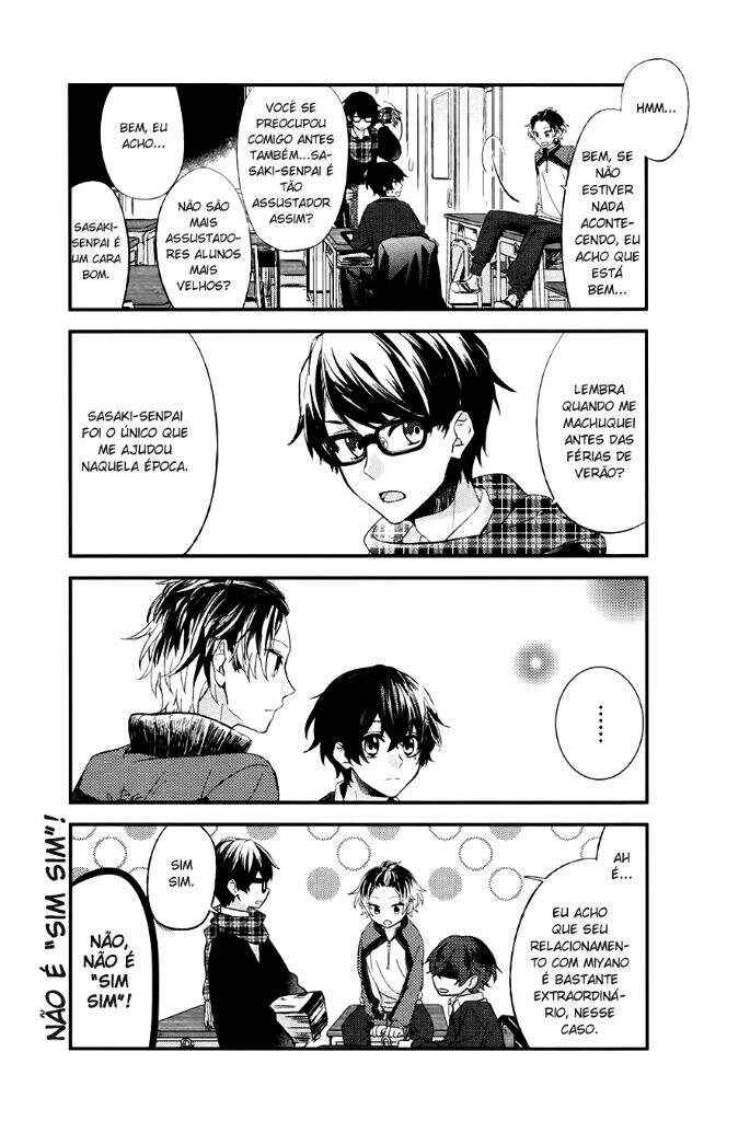 Sasaki to Miyano capítulo 6 página 4