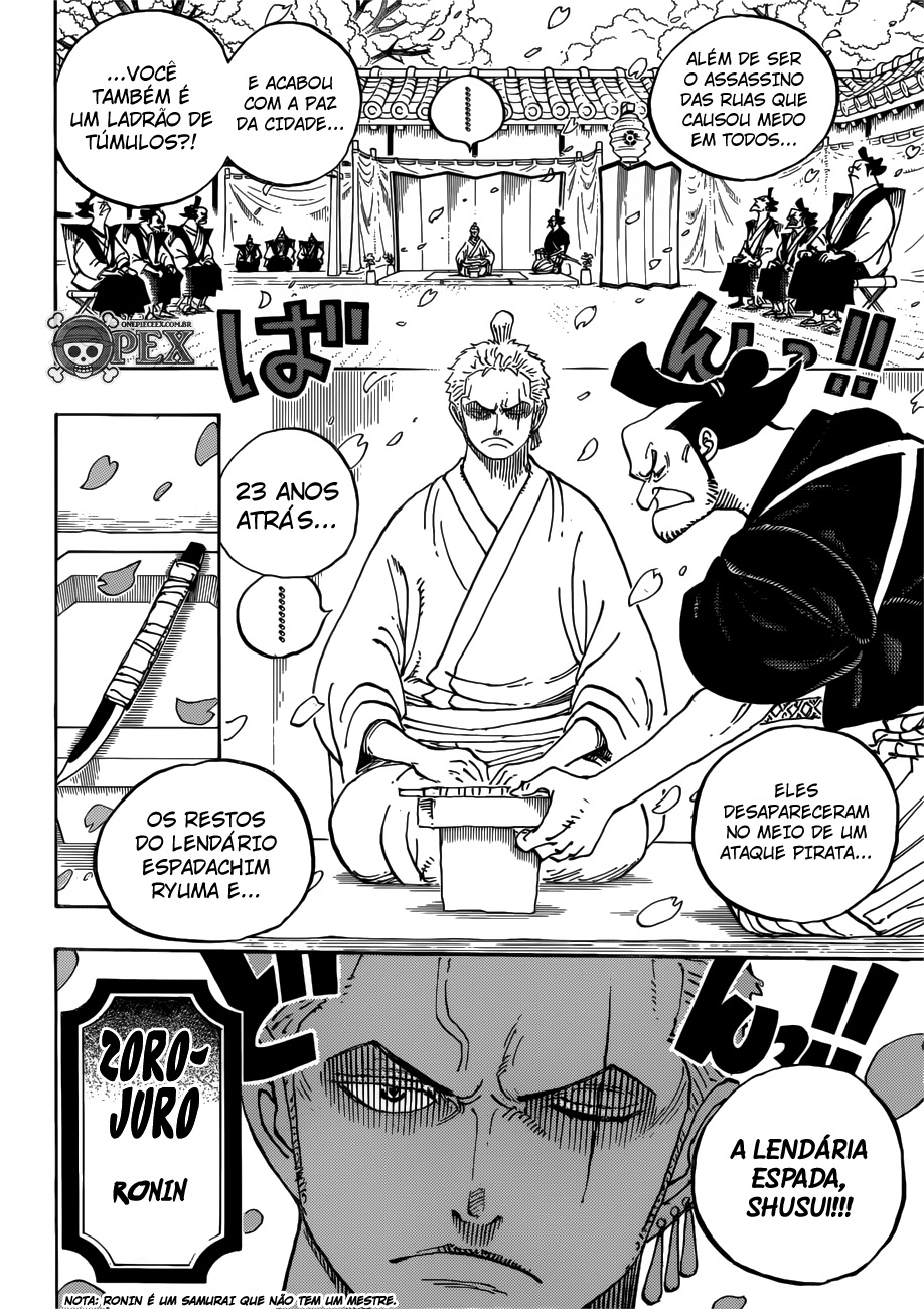 One Piece capítulo 909 página 14