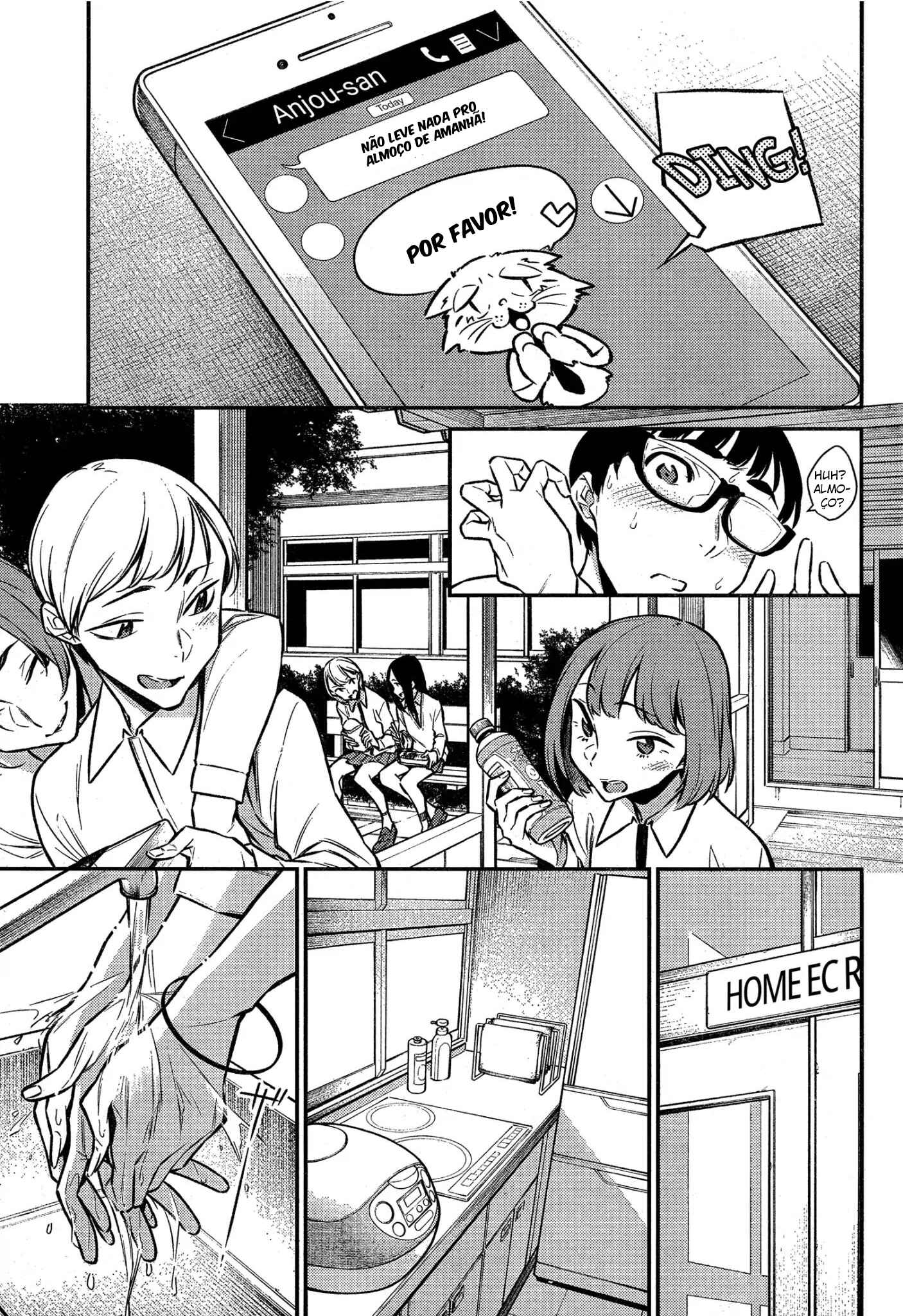 Yancha Gal no Anjou-san capítulo 45 página 4
