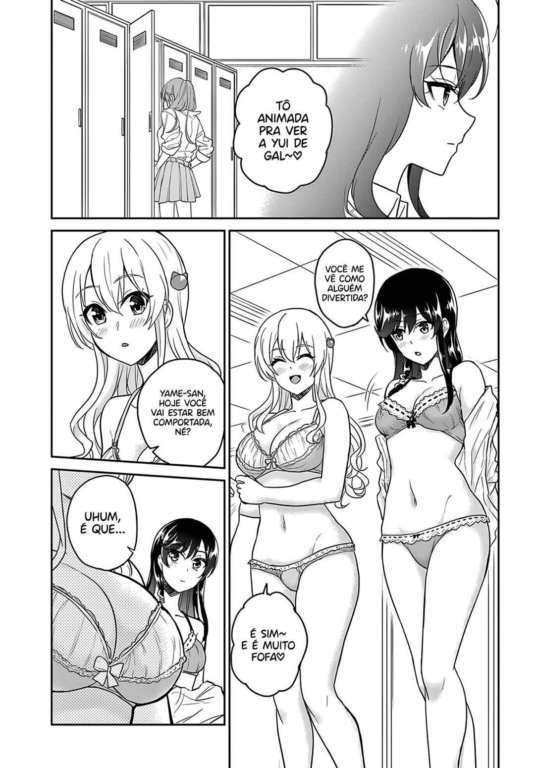 Hajimete no Gal capítulo 72 página 7