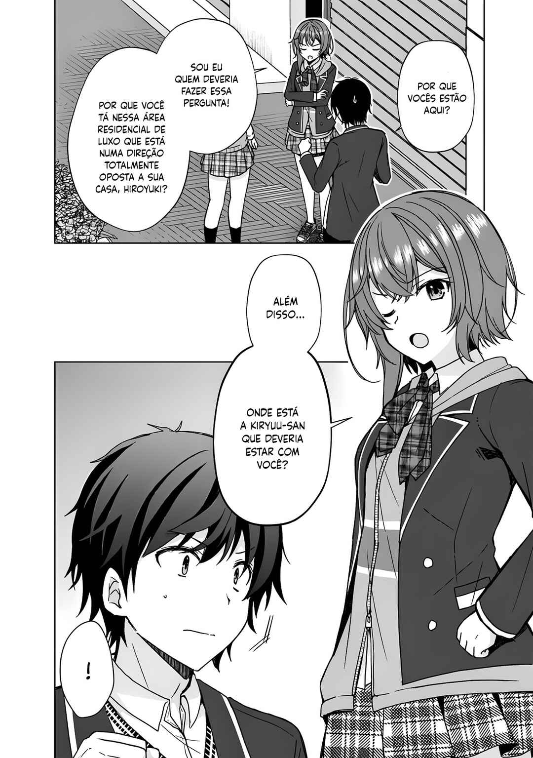 Iinazuke ga Dekita to Omottara, Sono Iinazuke ga Gakkou de Yuumei na “Akuyaku Reijou” Dattan dakedo, Dou Sureba Ii? capítulo 4 página 3