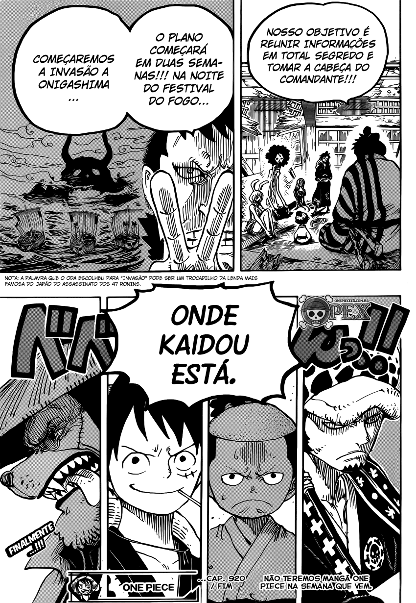 One Piece capítulo 920 página 17
