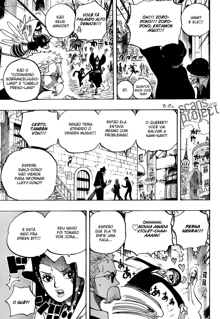One Piece capítulo 722 página 13