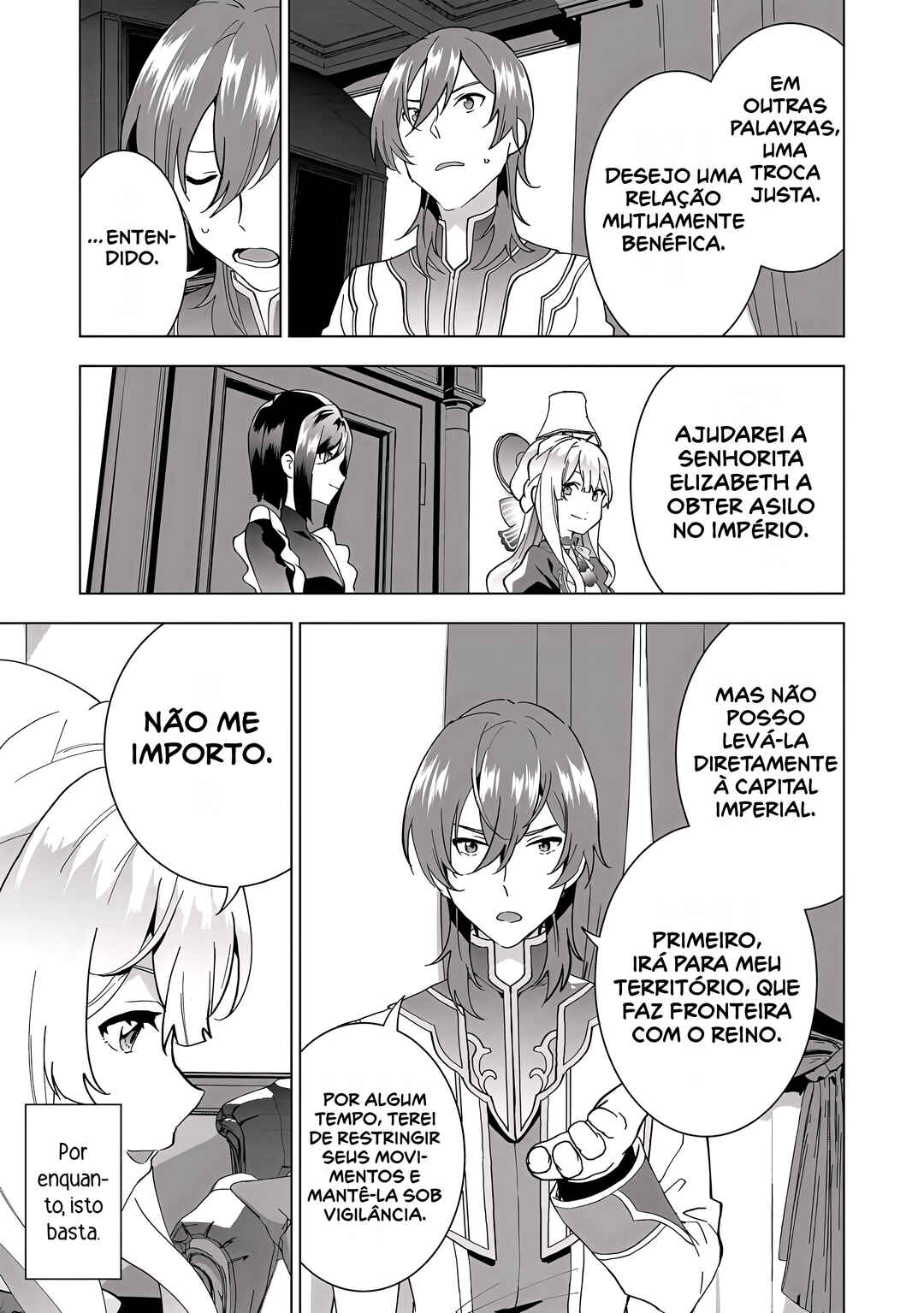Buchigire Reijou wa Houfuku wo Chikaimashita. ~Madousho no Chikara de Sokoku wo Tataki Tsubushimasu~ capítulo 2 página 3