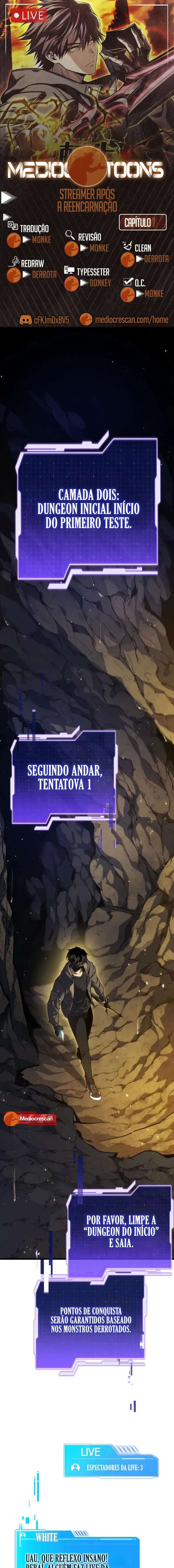 Streamer Após a Reencarnação capítulo 7 página 1