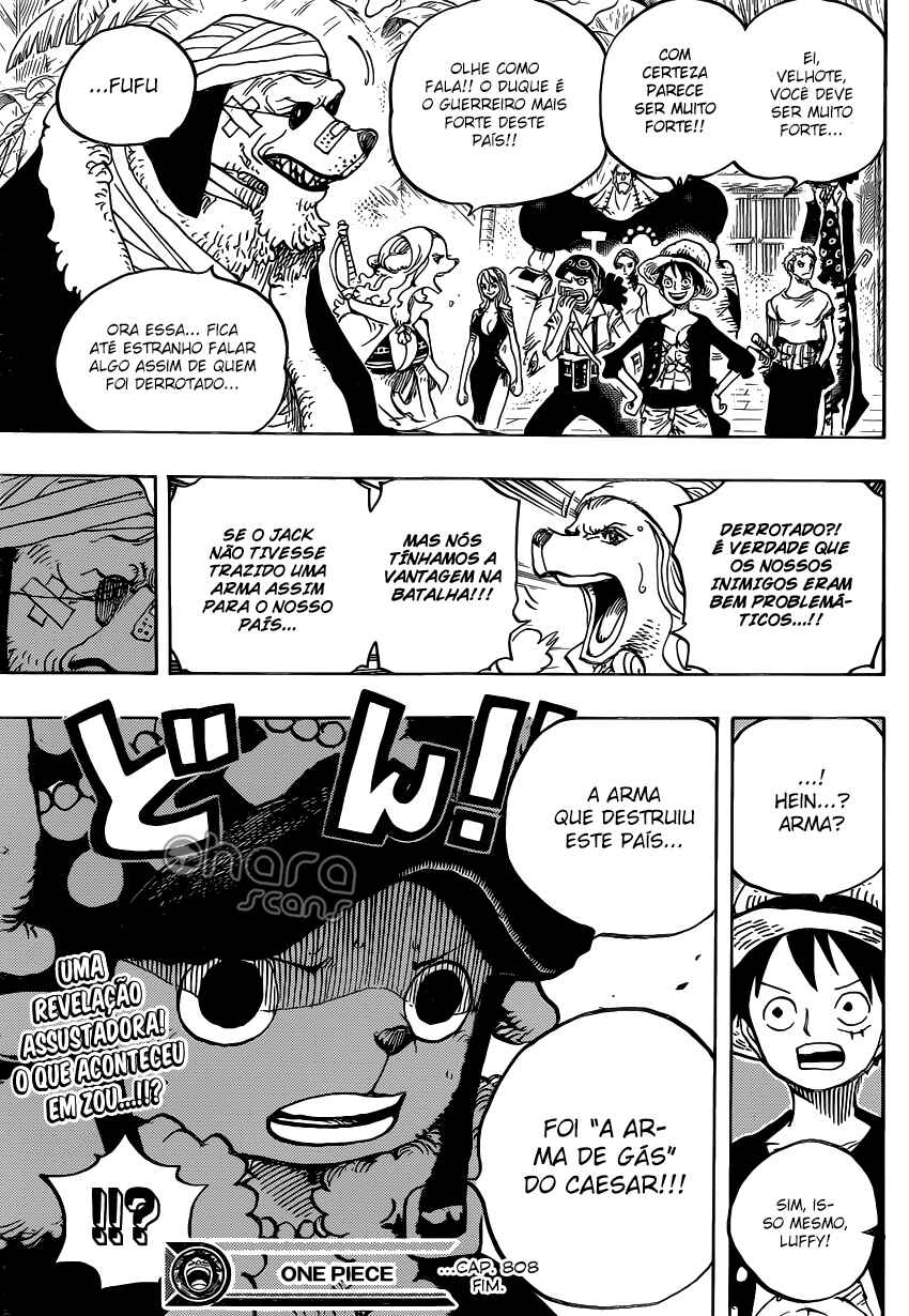 One Piece capítulo 808 página 17