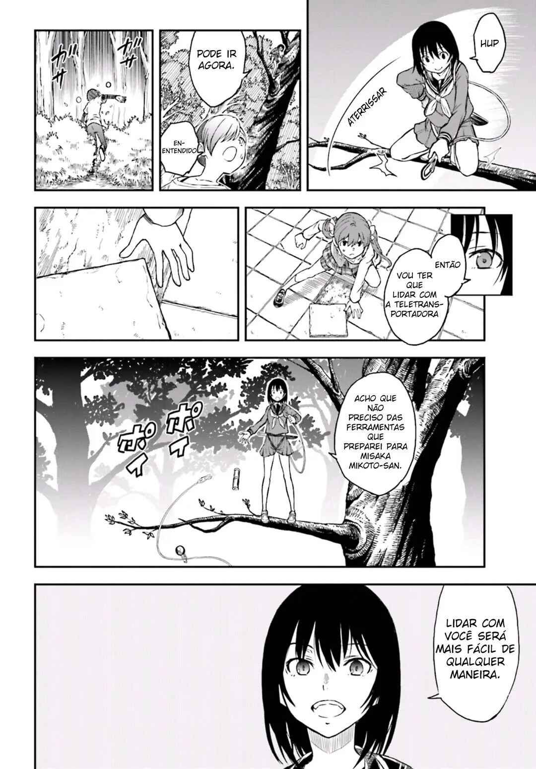Toaru Majutsu no Index Gaiden: Toaru Kagaku no Railgun capítulo 112 página 4