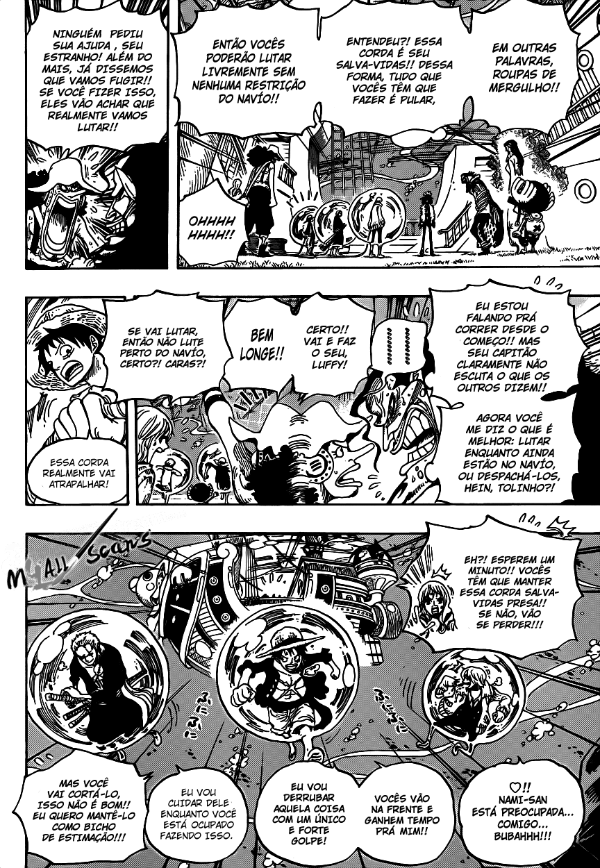 One Piece capítulo 605 página 9