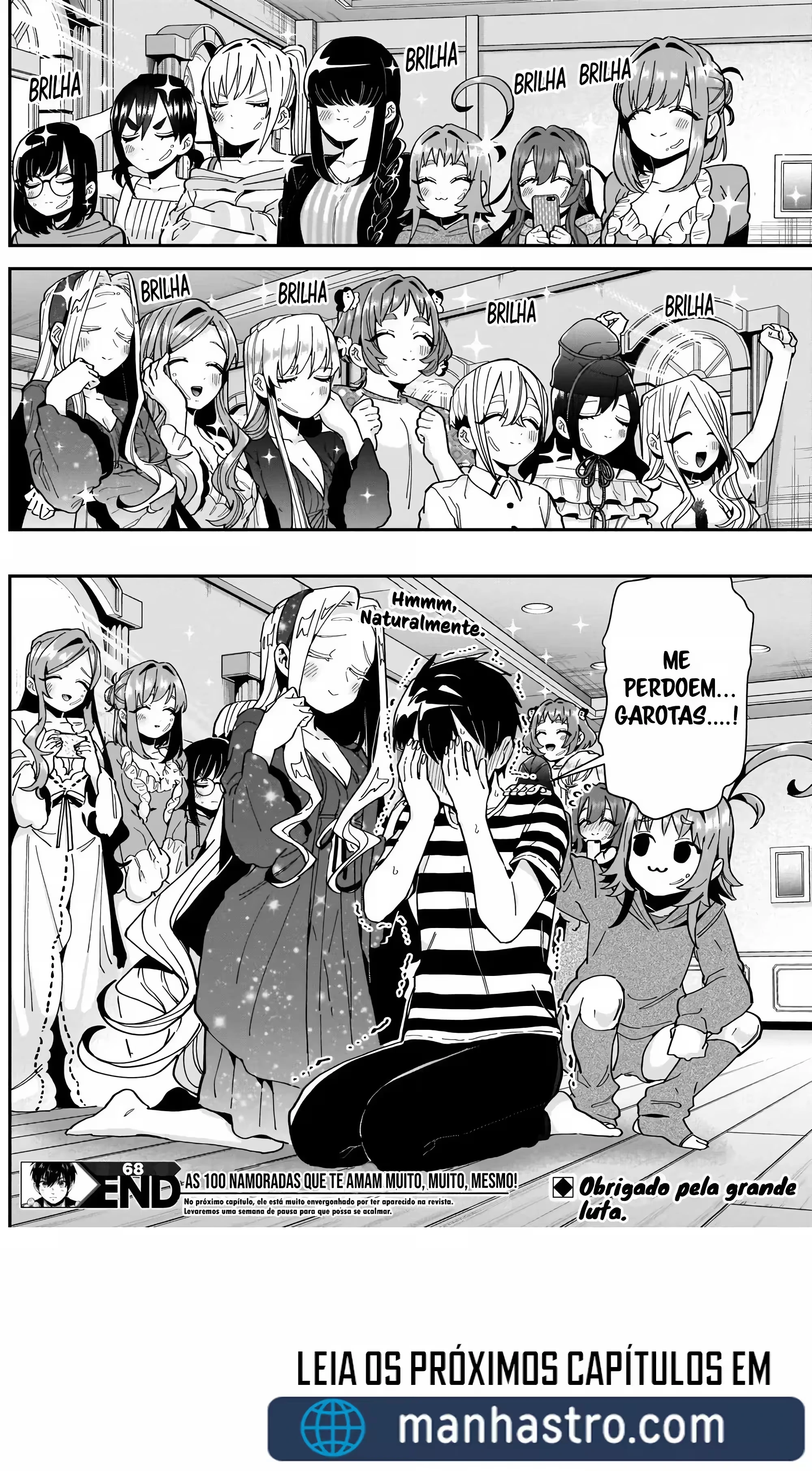 Kimi no Koto ga dai dai dai dai dai suki na 100-nin no Kanojo capítulo 68 página 19