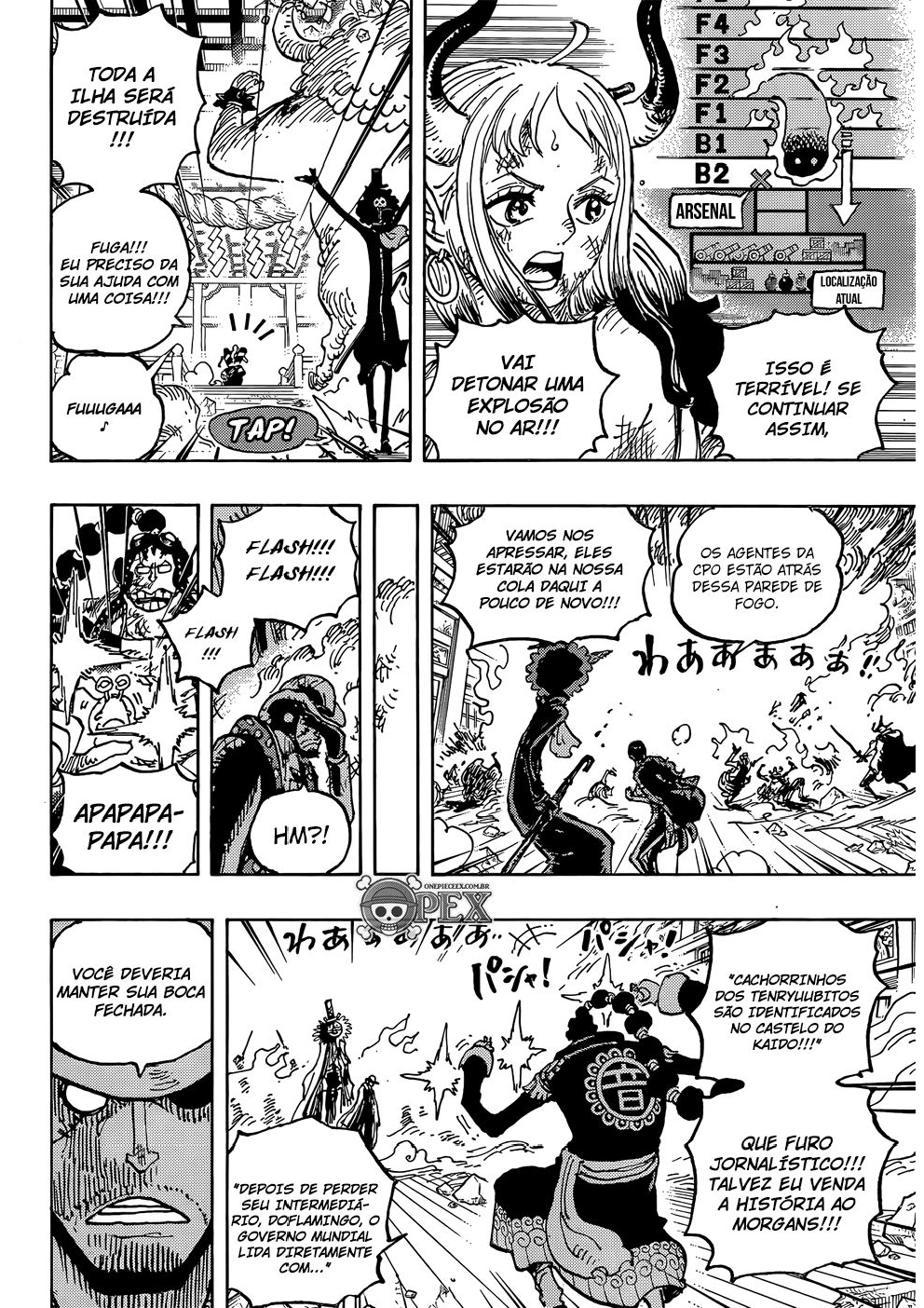 One Piece capítulo 1032 página 6