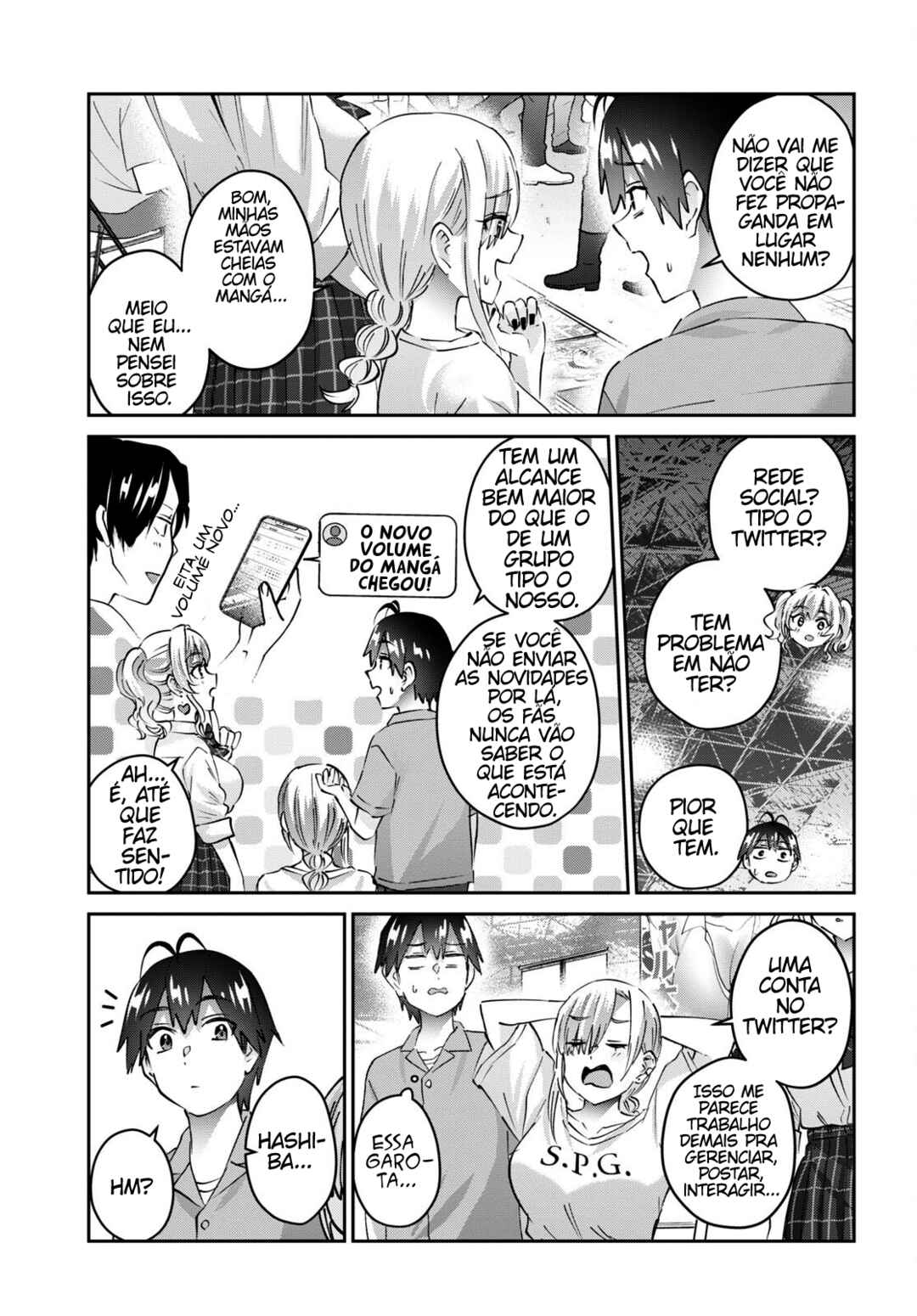 Hajimete no Gal capítulo 171 página 10