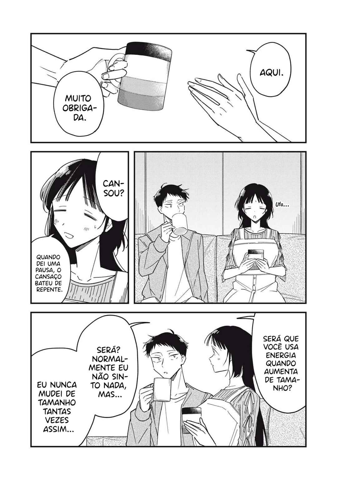 Yachiru-san wa Homeru to Nobiru capítulo 11.1 página 4