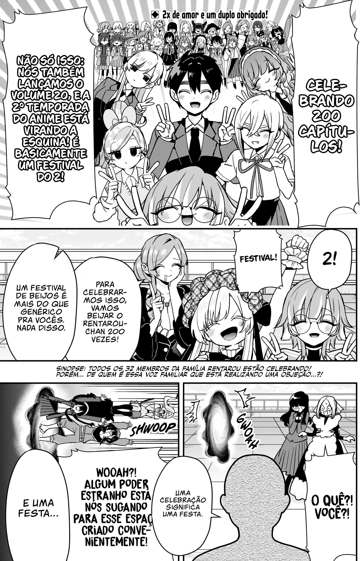 Kimi no Koto ga dai dai dai dai dai suki na 100-nin no Kanojo capítulo 200 página 5