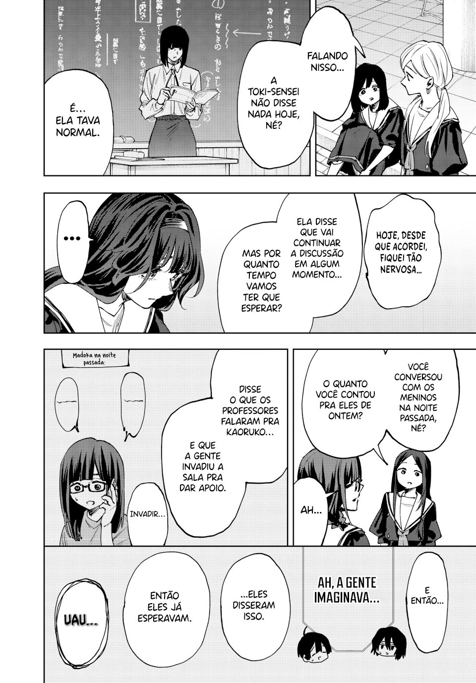 Kaoru Hana Wa Rin To Saku capítulo 165 página 5