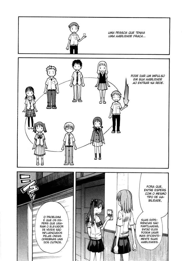 Toaru Majutsu no Index Gaiden: Toaru Kagaku no Railgun capítulo 12 página 8