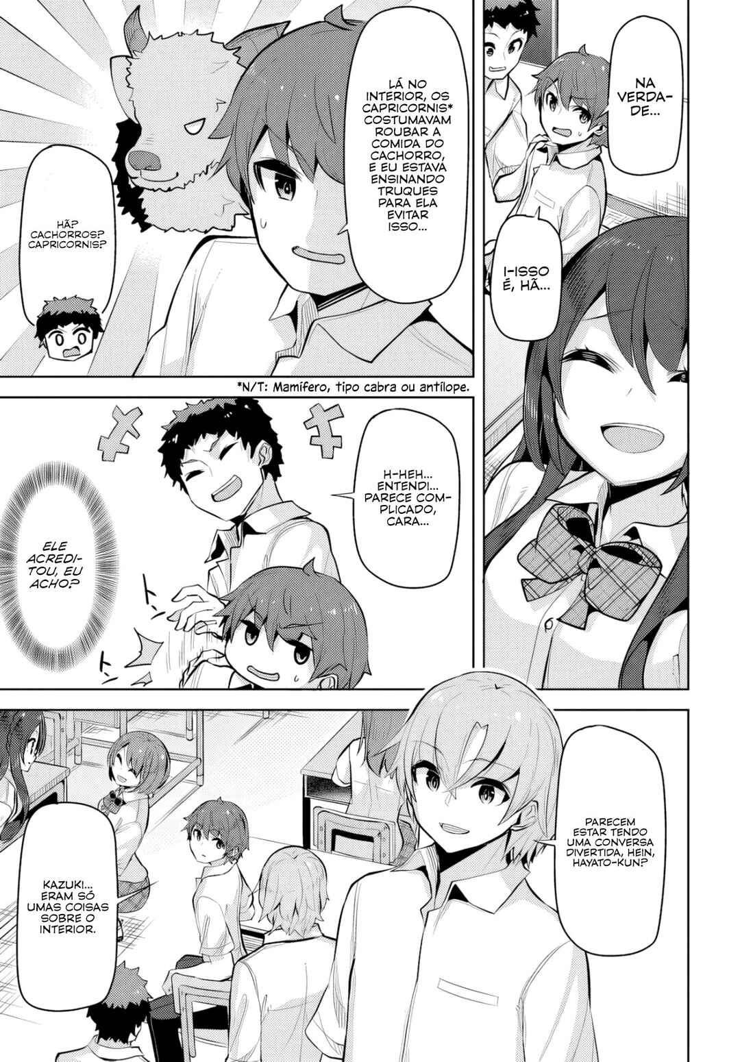 Tenkousaki no Seiso Karen na Bishoujo ga, Mukashi Danshi to Omotte Issho ni Asonda Osananajimi datta Ken capítulo 22 página 10