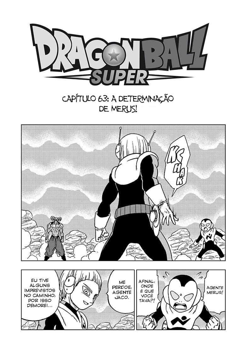 Dragon Ball Super capítulo 63 página 1