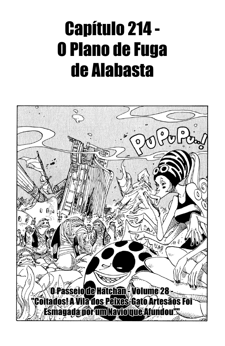 One Piece capítulo 214 página 1