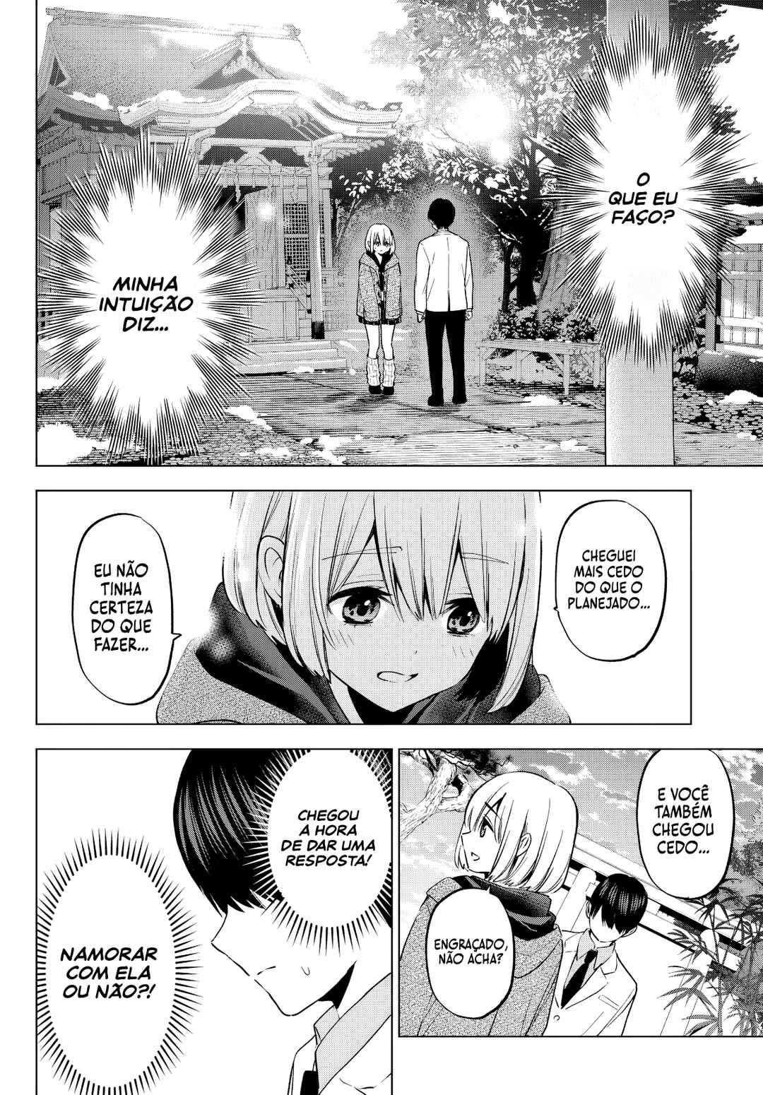 Kakkou no Iinazuke capítulo 180 página 3