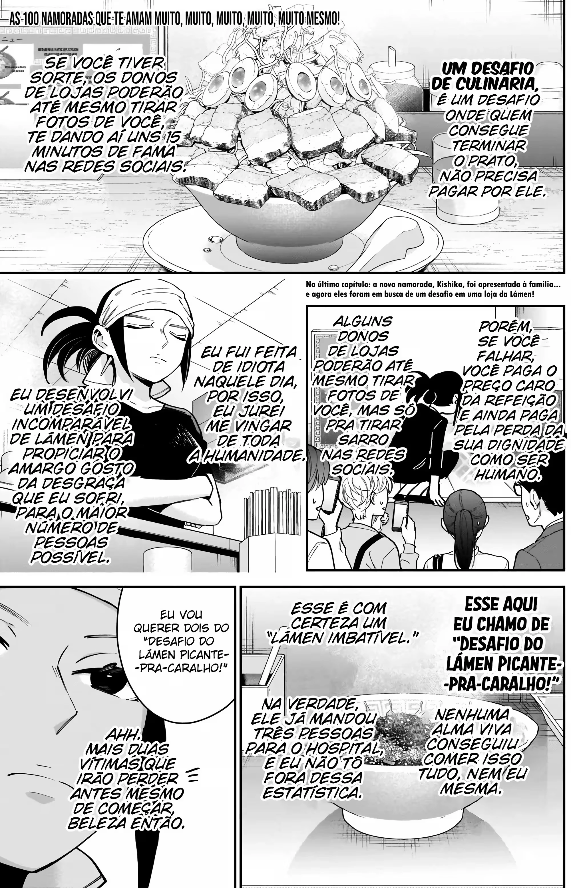 Kimi no Koto ga dai dai dai dai dai suki na 100-nin no Kanojo capítulo 83 página 2