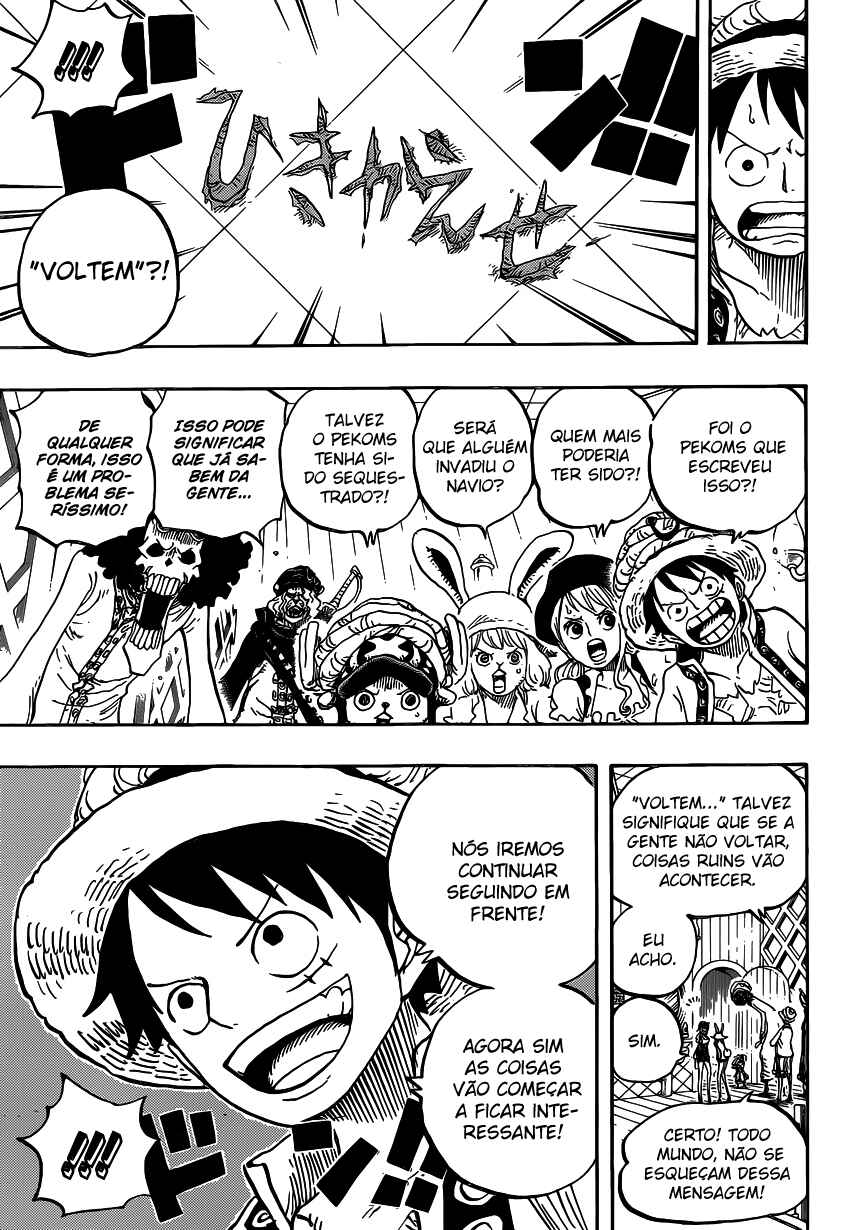 One Piece capítulo 828.1 página 14