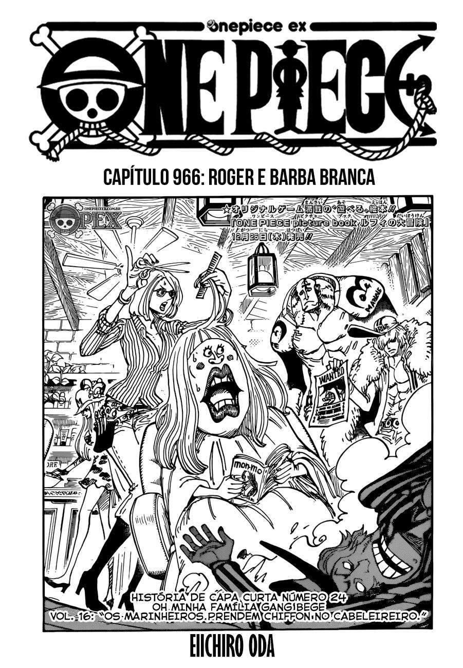 One Piece capítulo 966 página 1