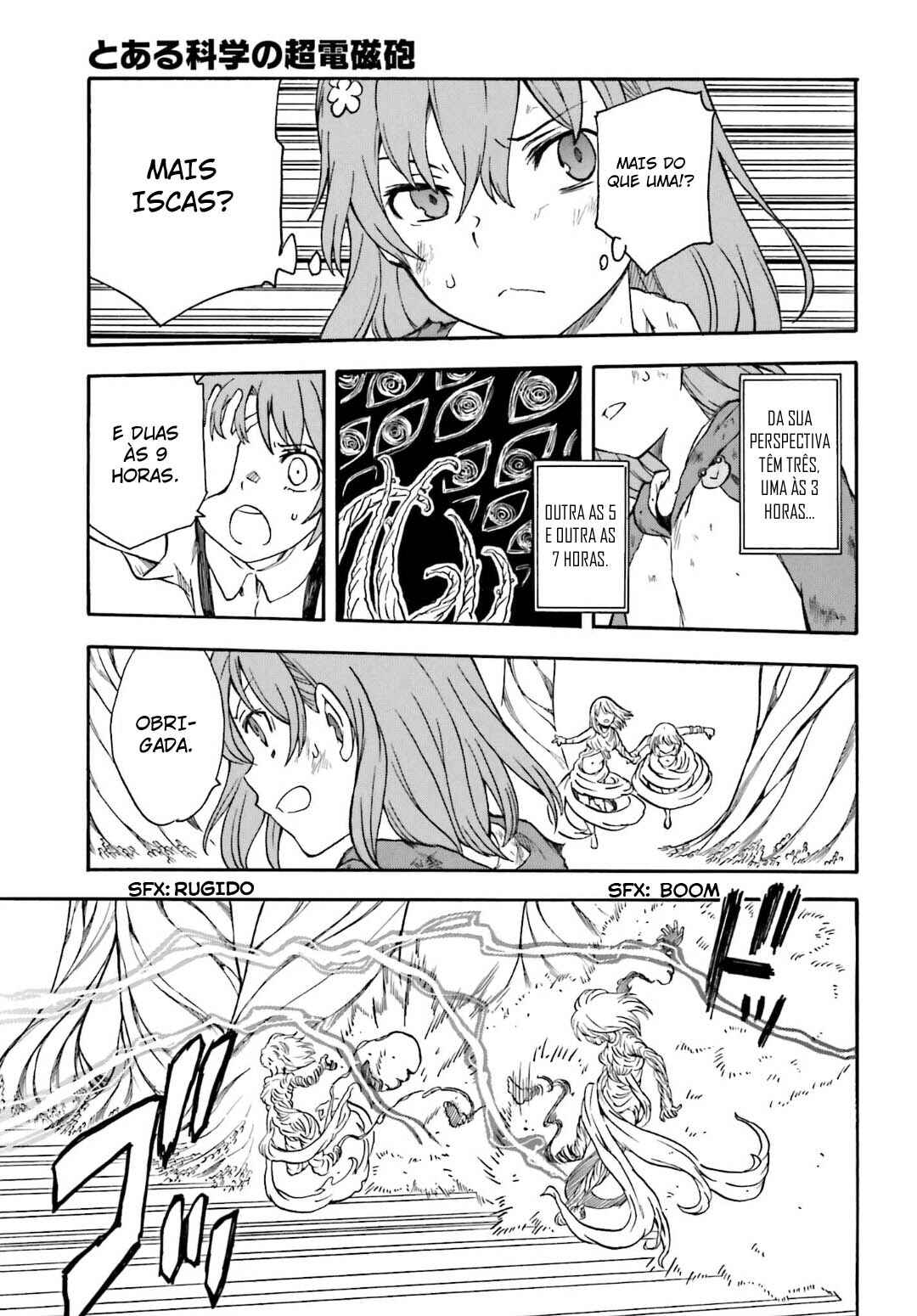 Toaru Majutsu no Index Gaiden: Toaru Kagaku no Railgun capítulo 95 página 7