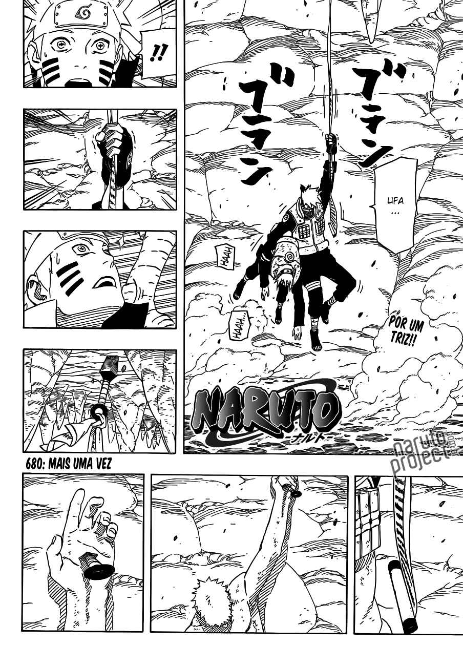 Naruto capítulo 680 página 3