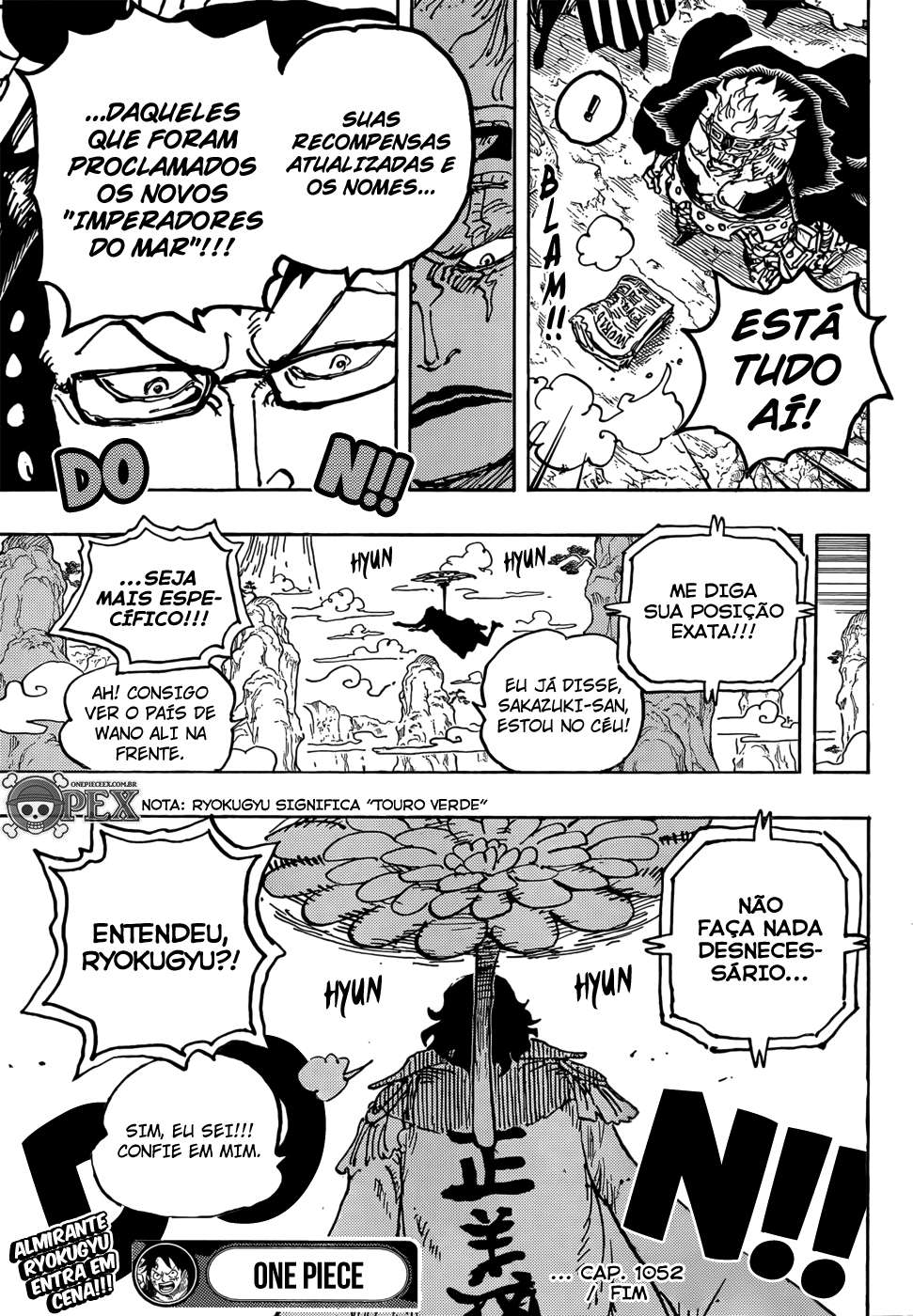 One Piece capítulo 1052 página 15