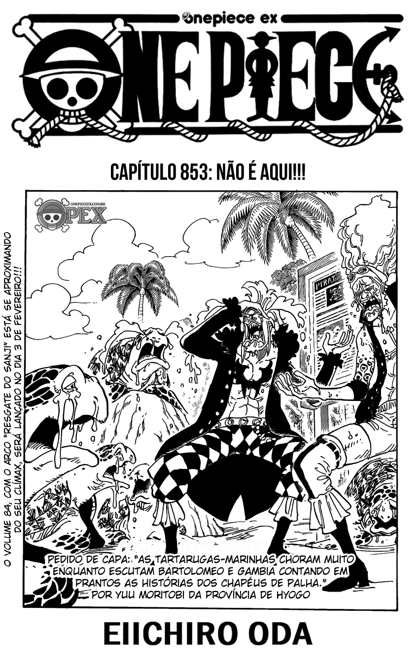 One Piece capítulo 853 página 1