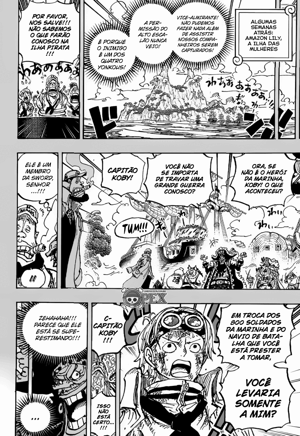 One Piece capítulo 1088 página 4