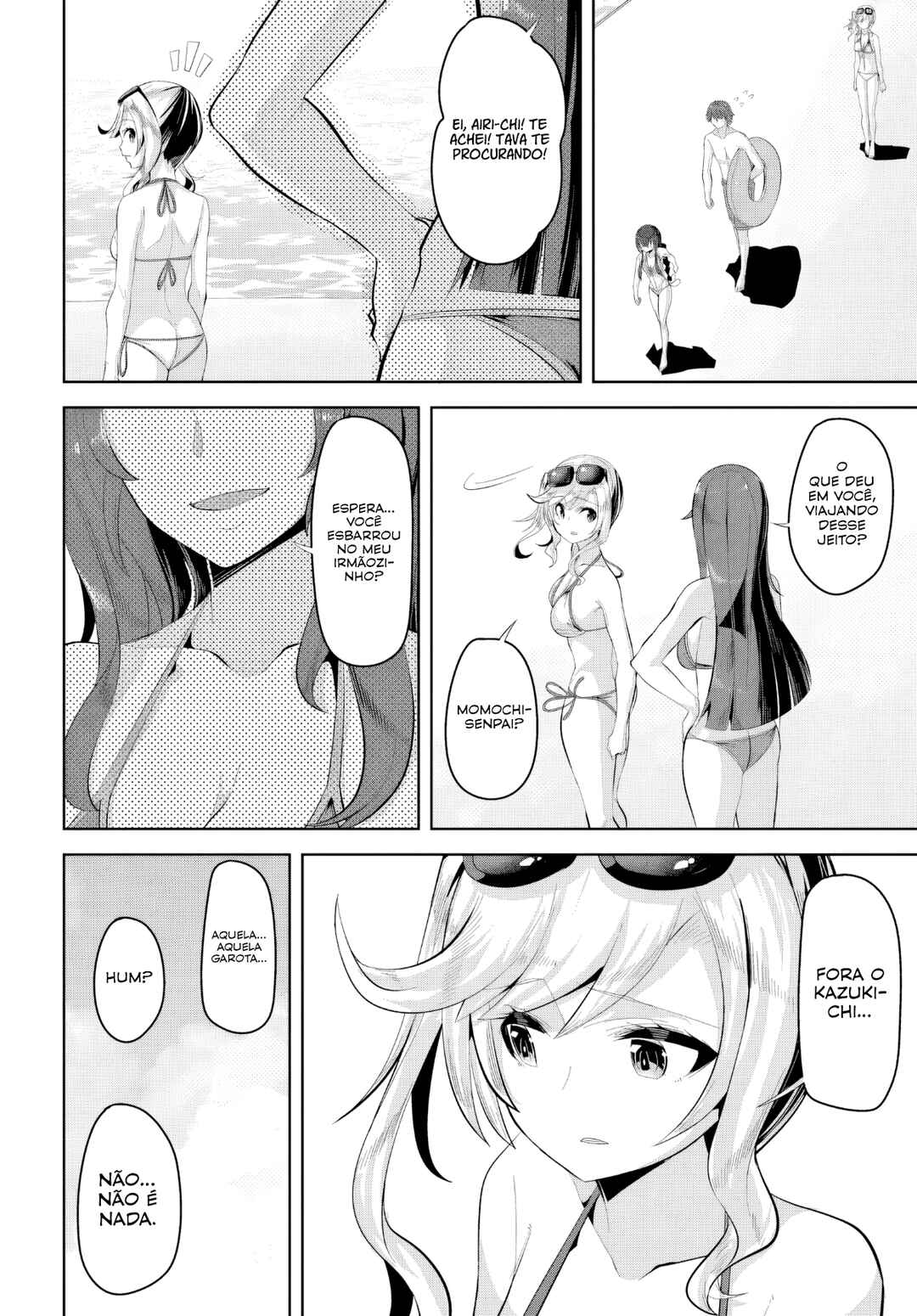 Tenkousaki no Seiso Karen na Bishoujo ga, Mukashi Danshi to Omotte Issho ni Asonda Osananajimi datta Ken capítulo 31 página 7