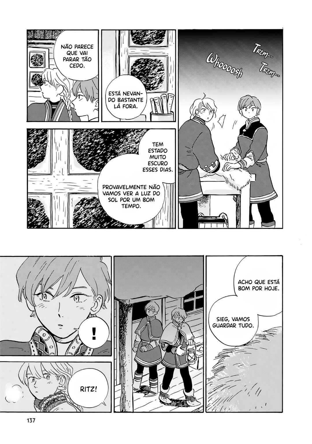 Hokuo Kizoku to Moukinzuma no Yukiguni Karigurashi capítulo 9 página 6