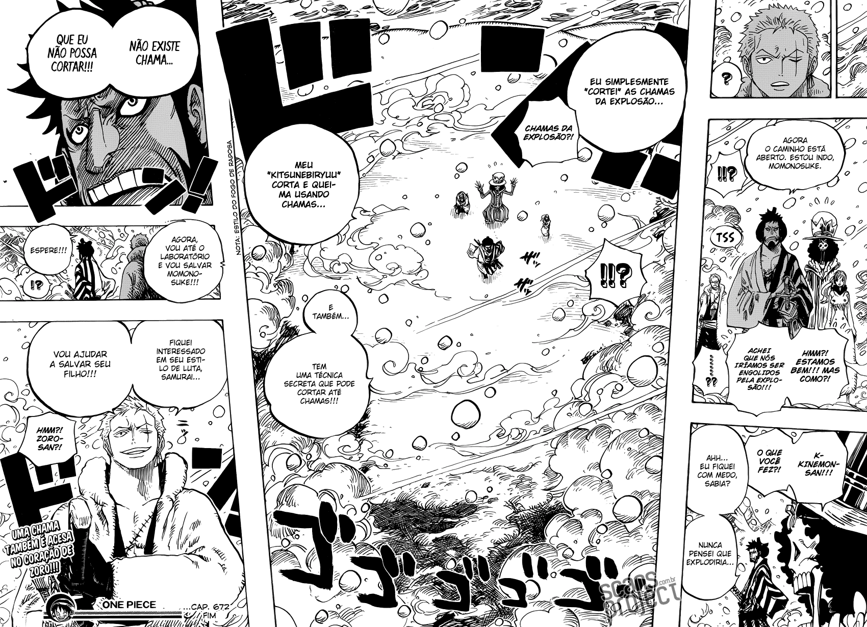 One Piece capítulo 672 página 19
