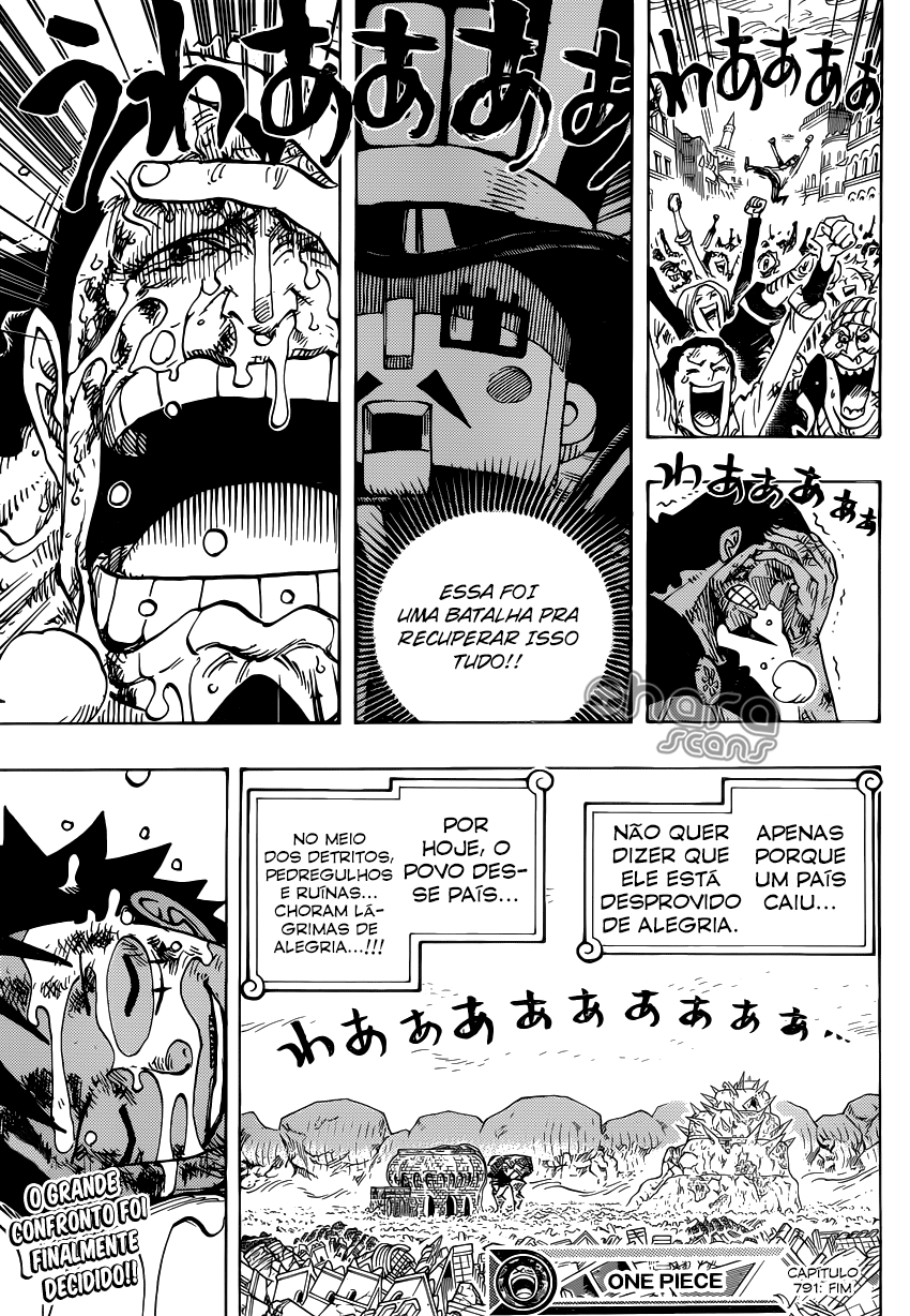 One Piece capítulo 791 página 16